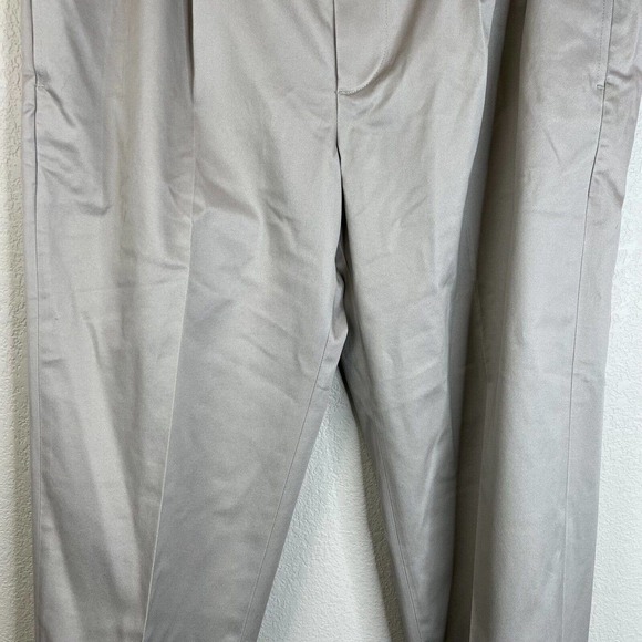 Brooks Brothers Mens Lightweight Chino Stretch Pants 34 Khaki Brown Elliot Fit - Picture 8 of 16